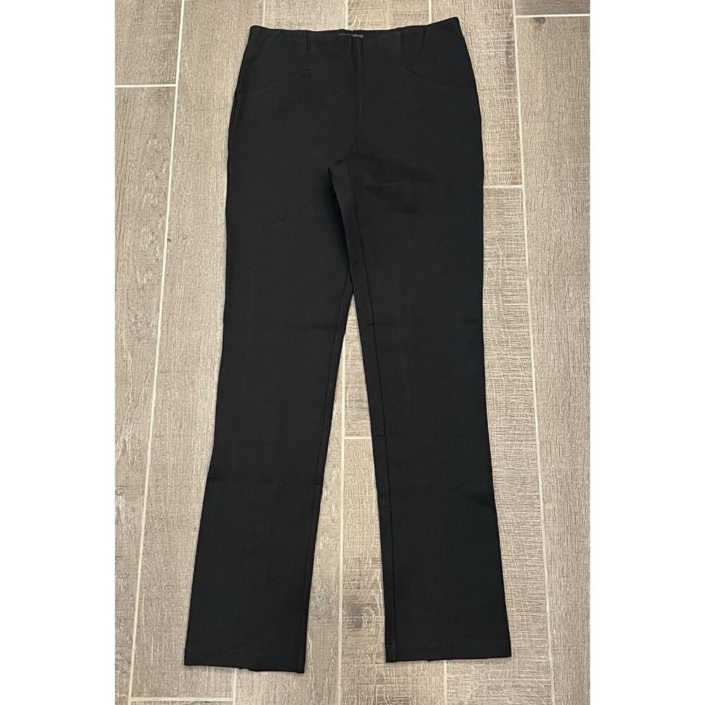 Maeve Anthropologie Pant Size Small Black Straight Stretch Pockets Pull On